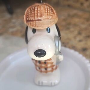 MCM Snoopy "Sherlock Holmes"  Ornament